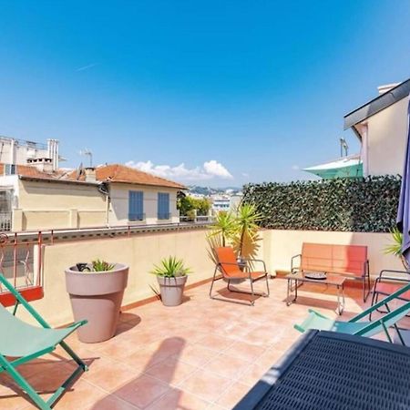 Lamartine - Studio W Terrace And Ac Very Central Niza Exterior foto