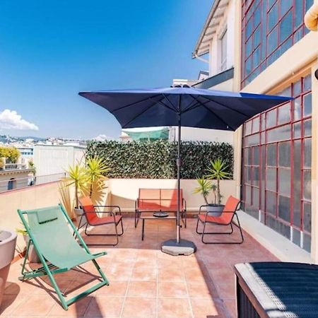 Lamartine - Studio W Terrace And Ac Very Central Niza Exterior foto