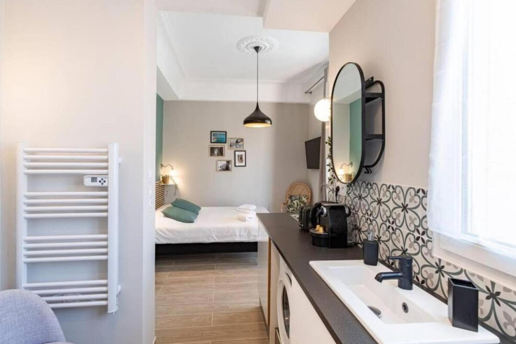 Lamartine - Studio W Terrace And Ac Very Central Niza Exterior foto