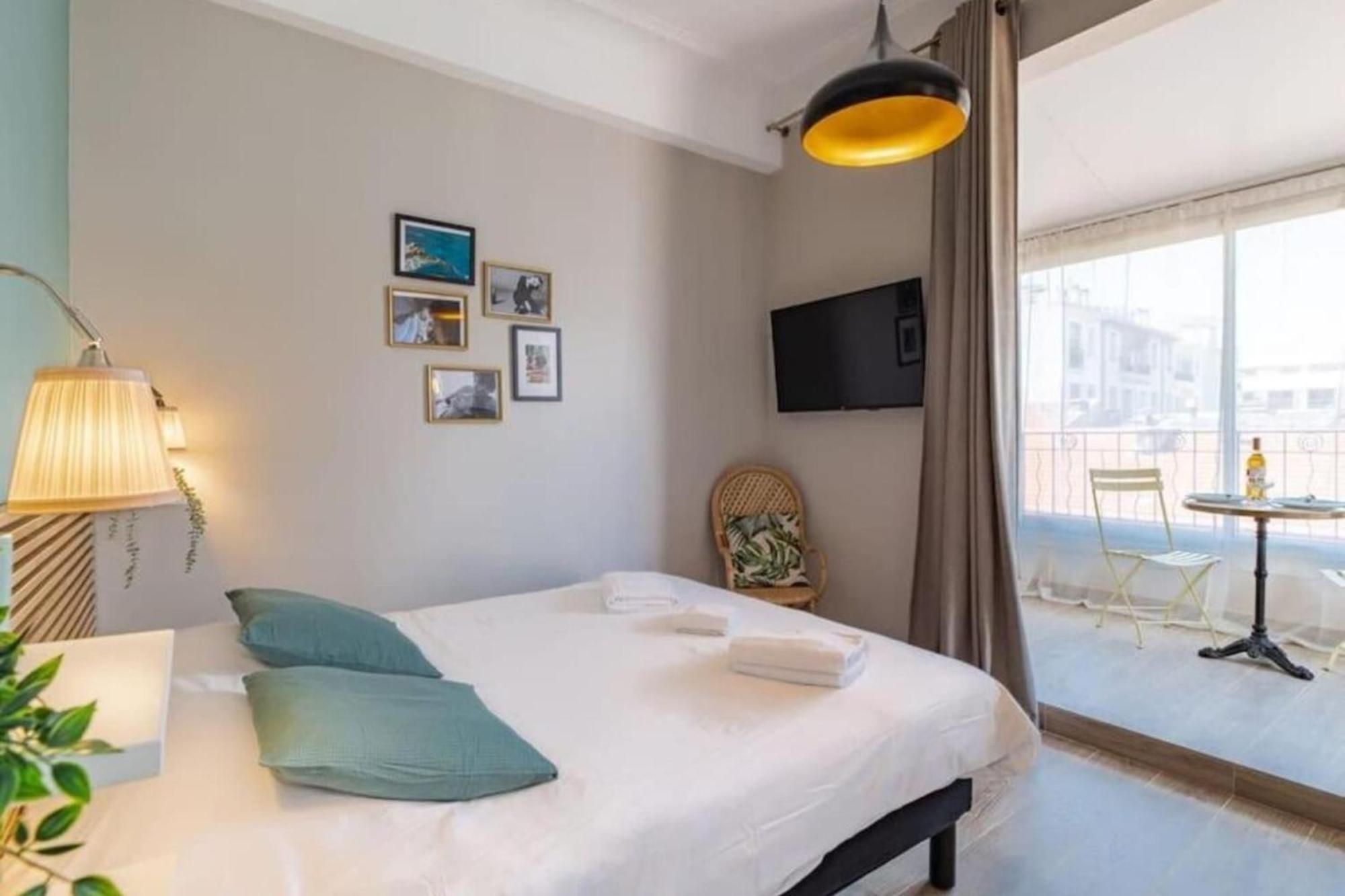 Lamartine - Studio W Terrace And Ac Very Central Niza Exterior foto